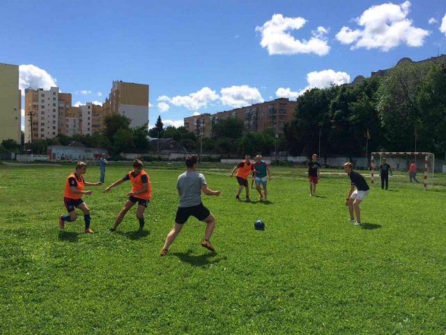 В Железнодорожном районе состоялись финальные соревнования по мини-футболу