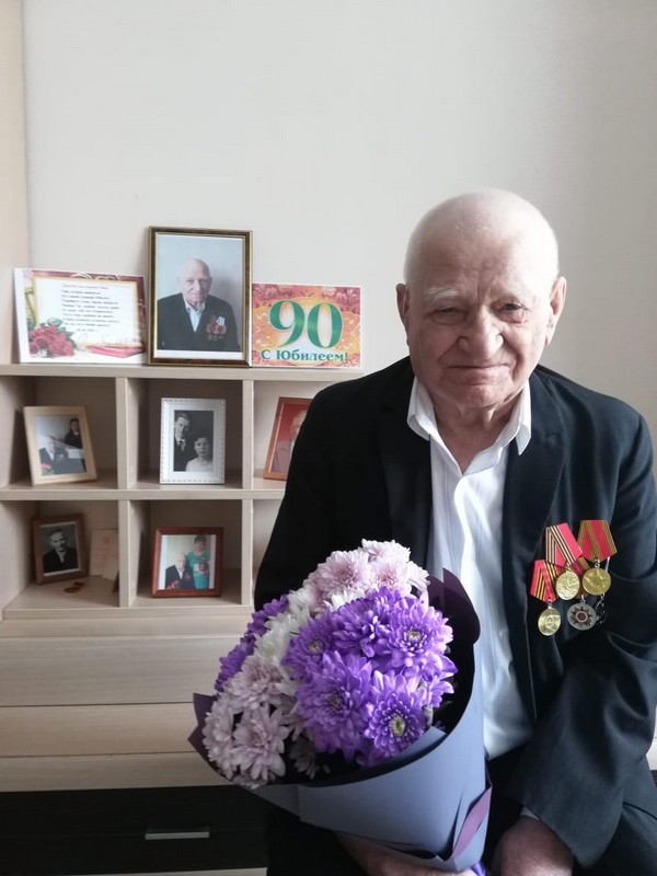 Продолжаются поздравления ветеранов Великой Отечественной войны с юбилеями. 11.02.2021