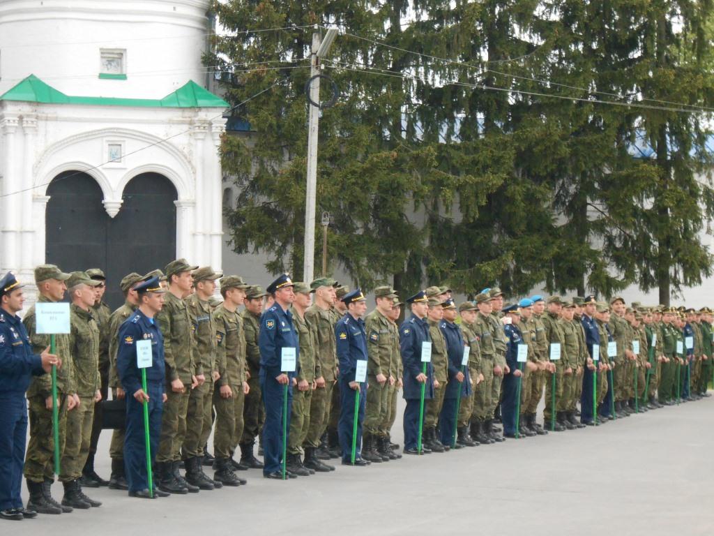 В Солотче состоялась церемония открытия турнира по военно-спортивному многоборью 12.05.2017