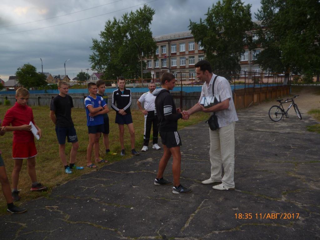 В Советском районе состоялись соревнования по мини-футболу, посвященные Дню физкультурника 14.08.2017