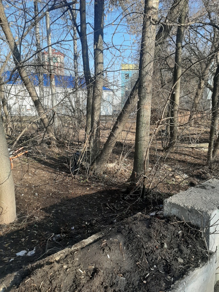 21 февраля была ликвидирована несанкционированная свалка мусора напротив  д. 2  по ул. Семашко