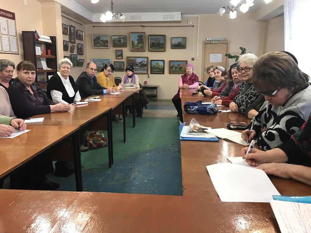 Состоялось заседание Совета ветеранов Октябрьского района