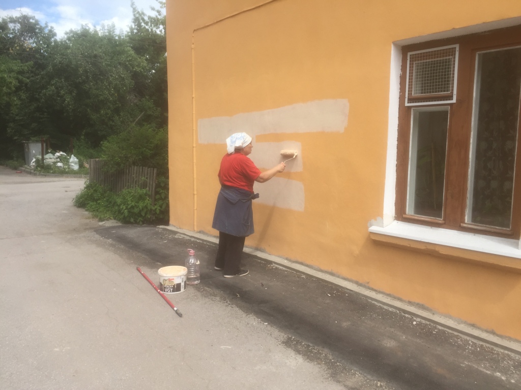 Ликвидированы надписи на фасадах домов 27.09.2019