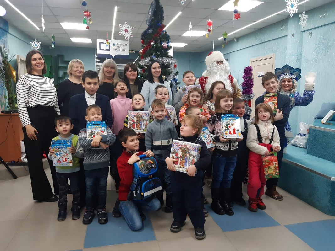В Детской центральной библиотеке прошло традиционное новогоднее мероприятие  28.12.2022