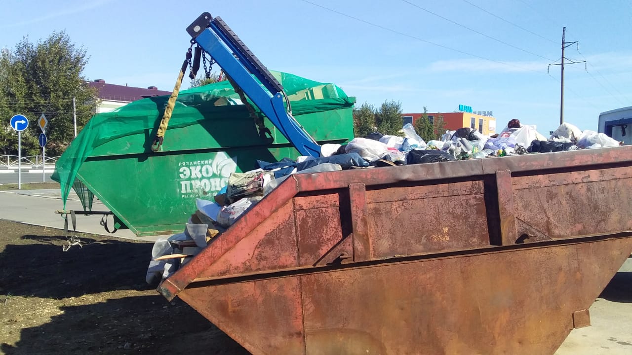 Организованы и проведены работы по подбору  случайного мусора и вывозу несанкционированной свалки