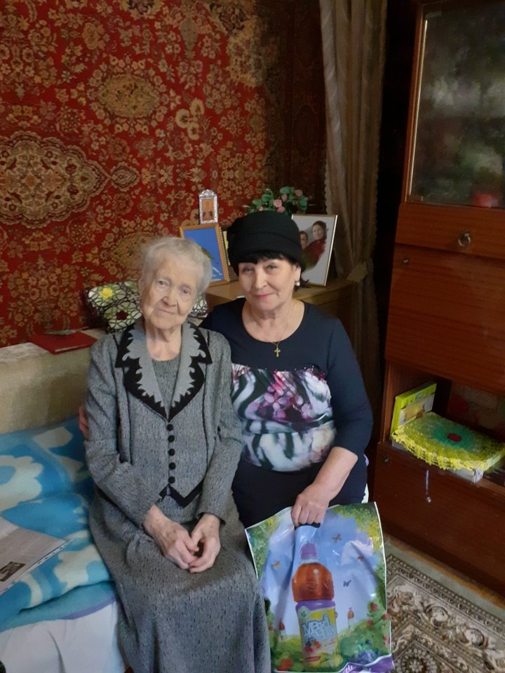 100-летний  юбилей Бакановой Веры Никитичны 05.02.2021