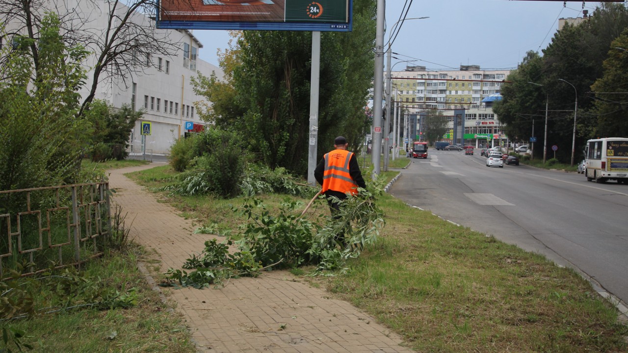 Дирекция благоустройства проводит сезонные работы