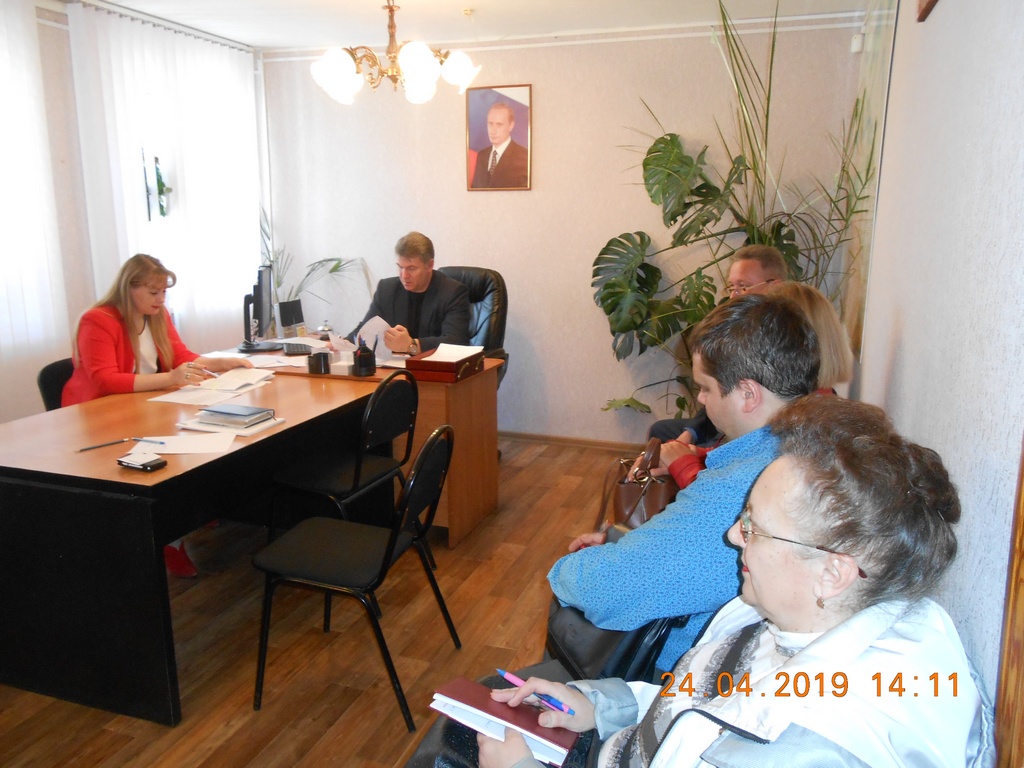 Проведено рабочее совещание с руководителями управляющих организаций по обсуждению Правил благоустройства территории города Рязани 24.04.2019