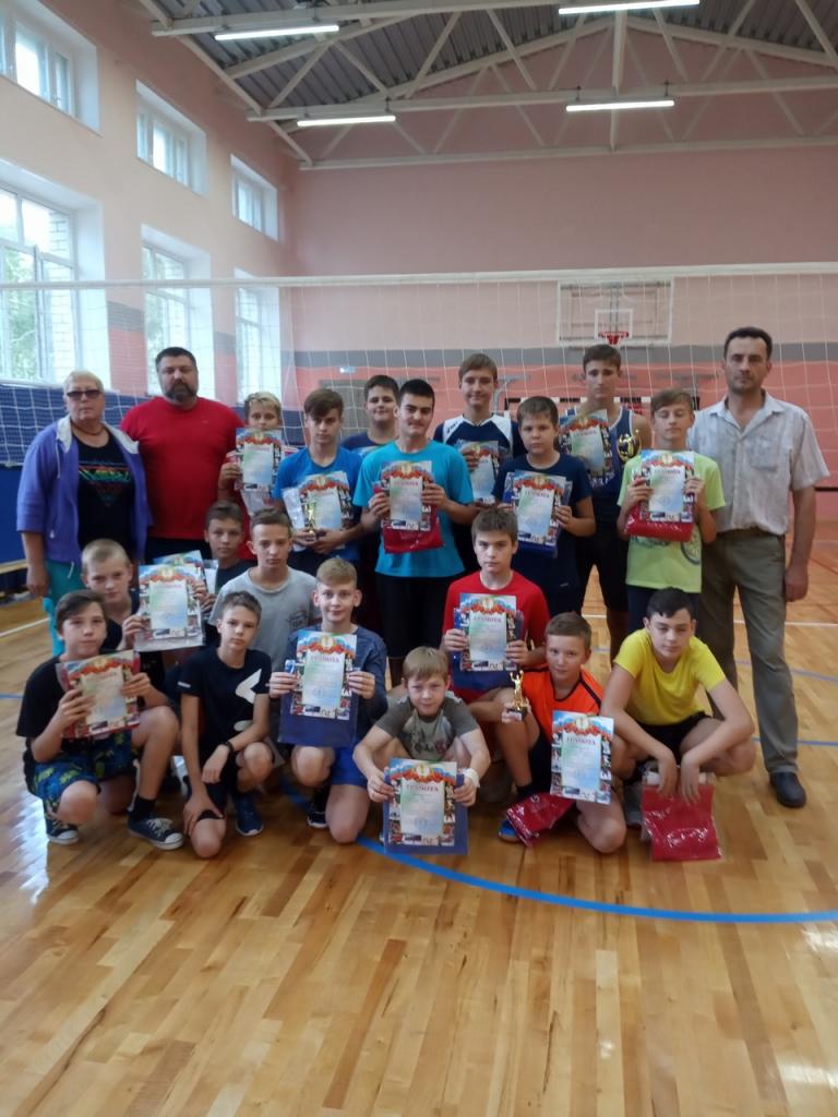 В Солотче прошли соревнования по волейболу 22.08.2019