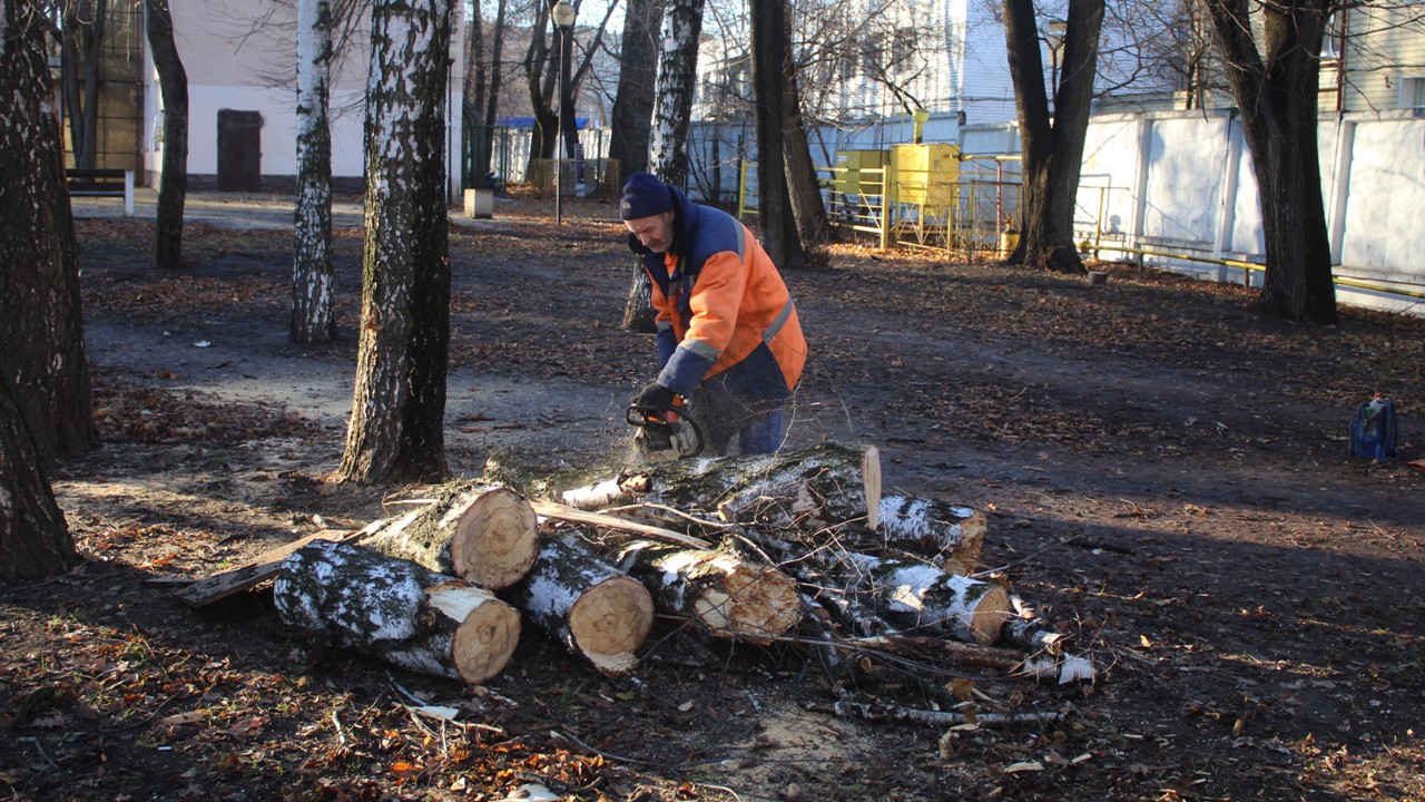 Городские службы участвуют в ликвидации последствий непогоды