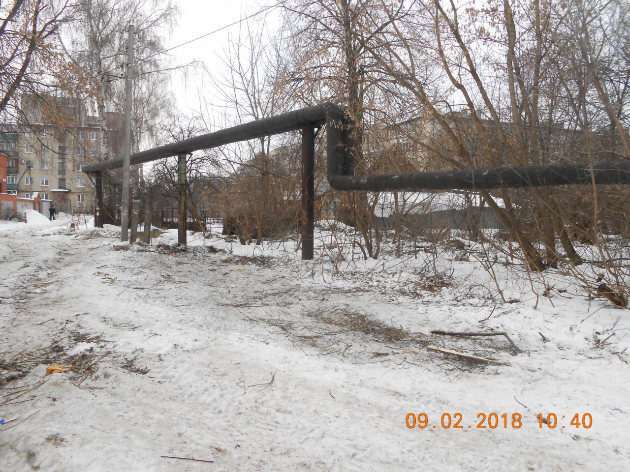 Ликвидирована свалка мусора на территории Касимовского переулка 12.02.2018