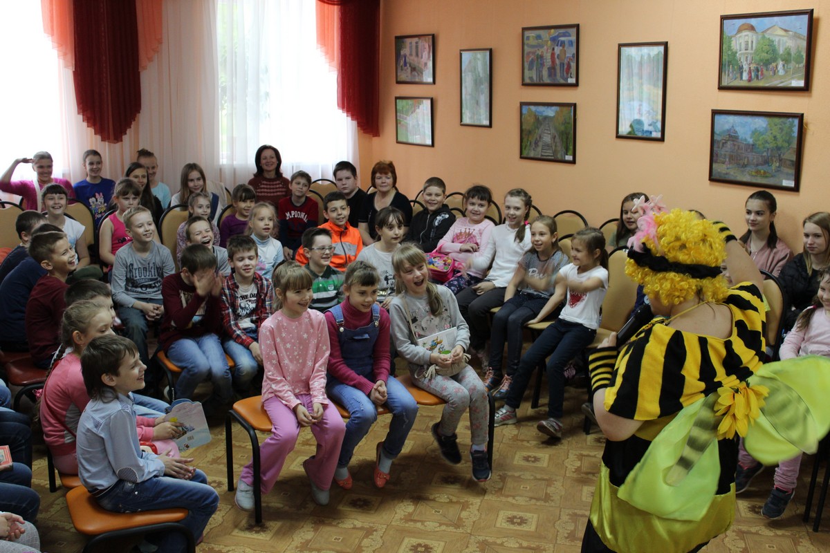 В Центральной детской библиотеке города Рязани состоялся праздник 01.06.2017