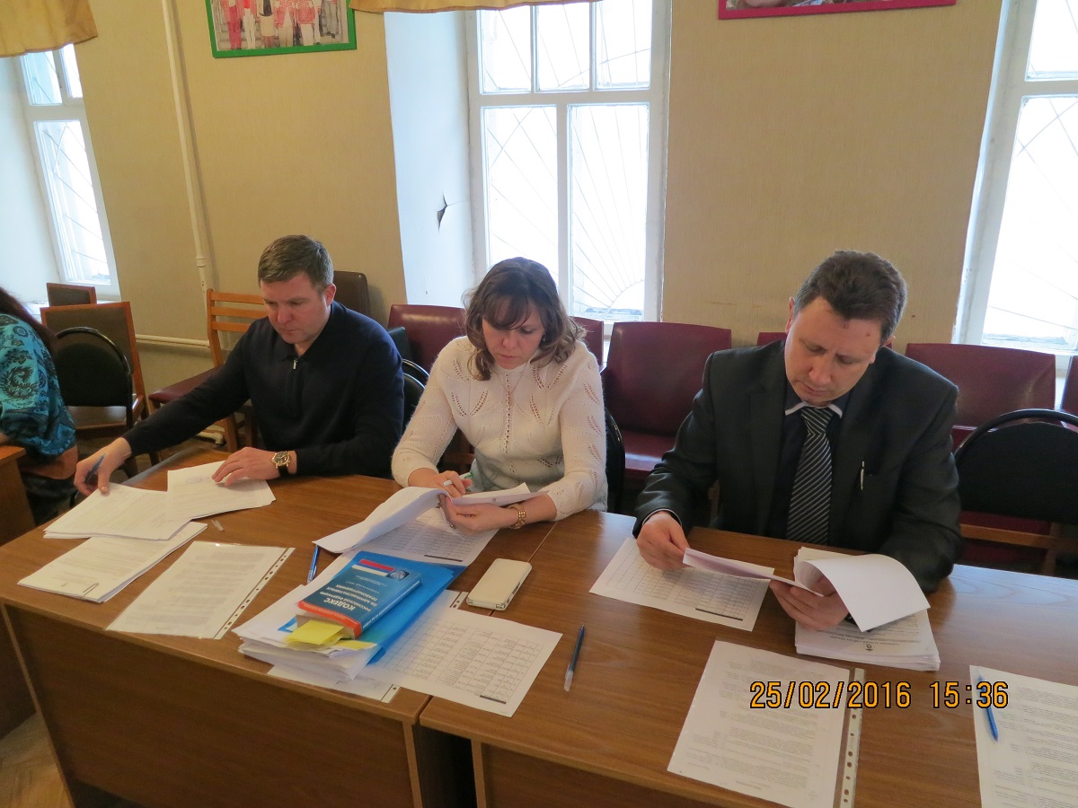 Состоялось заседание административной комиссии Московского района города Рязани 26.02.2016
