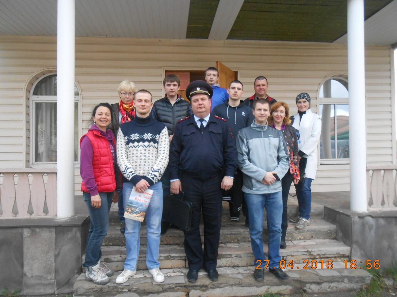 Народные дружинники поселка Солотча прошли обучение