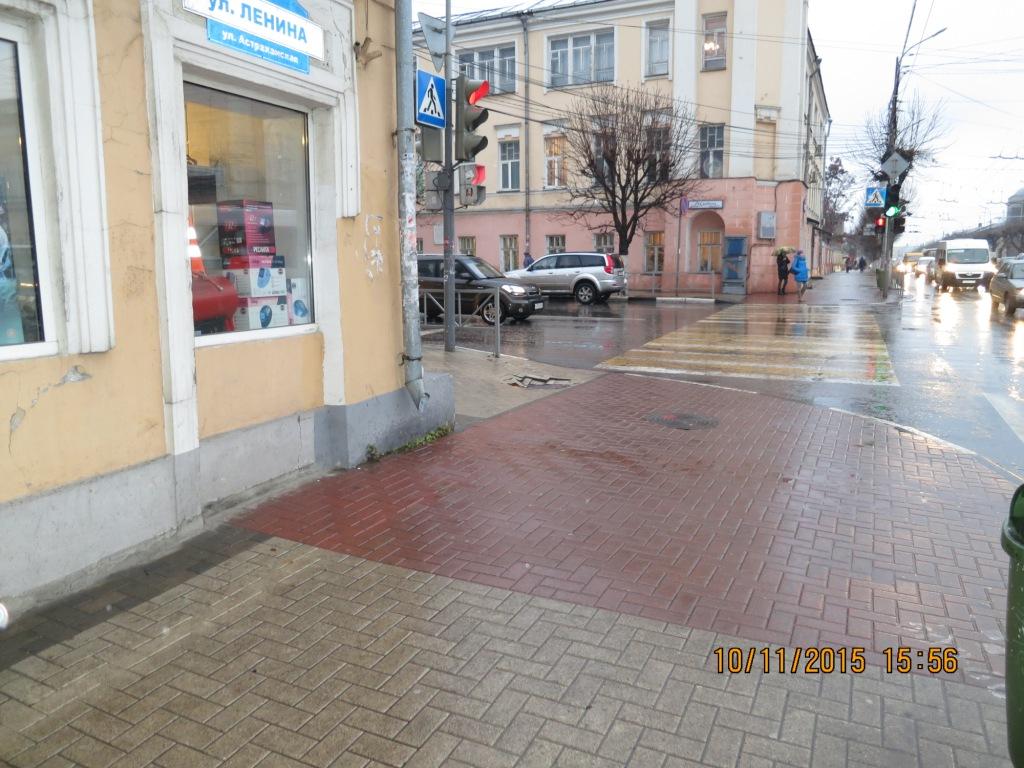 На улице Ленина отремонтирован колодец