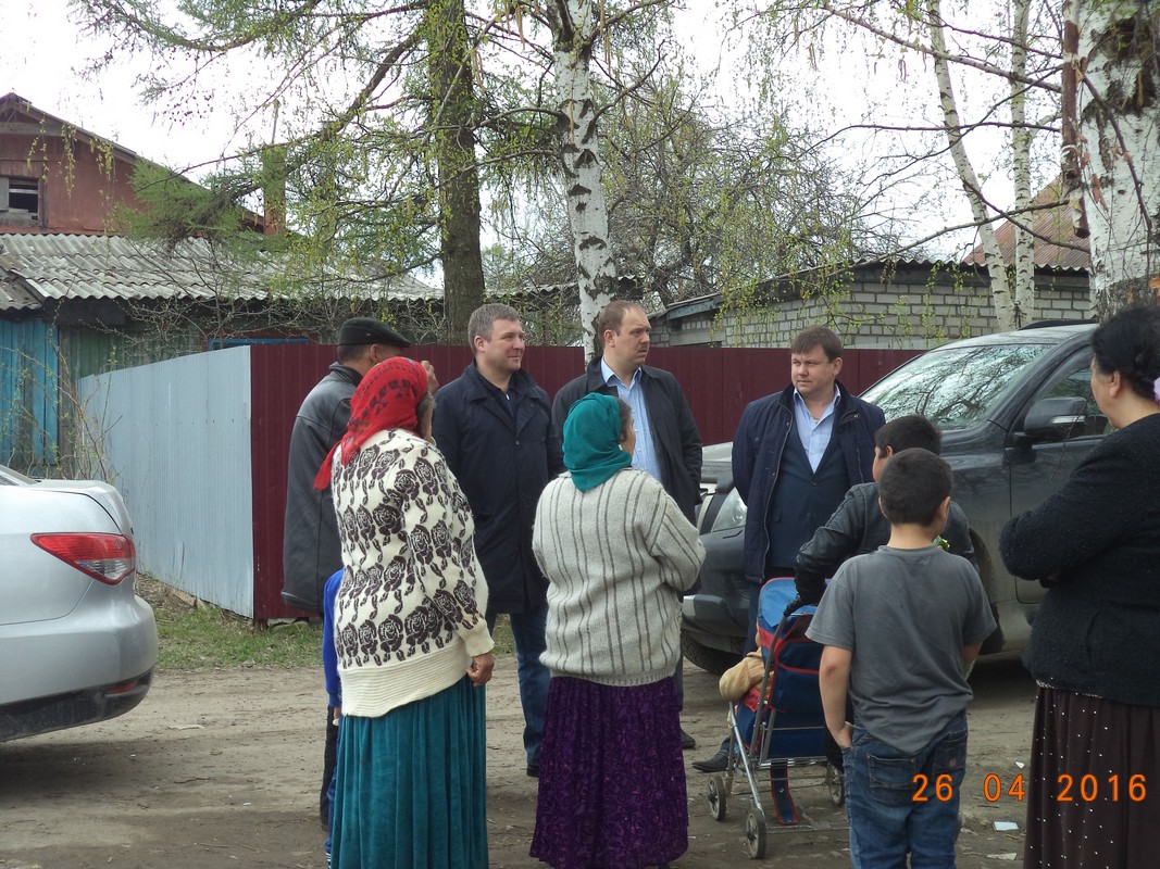 В Московском районе прошла встреча с цыганами 27.04.2016