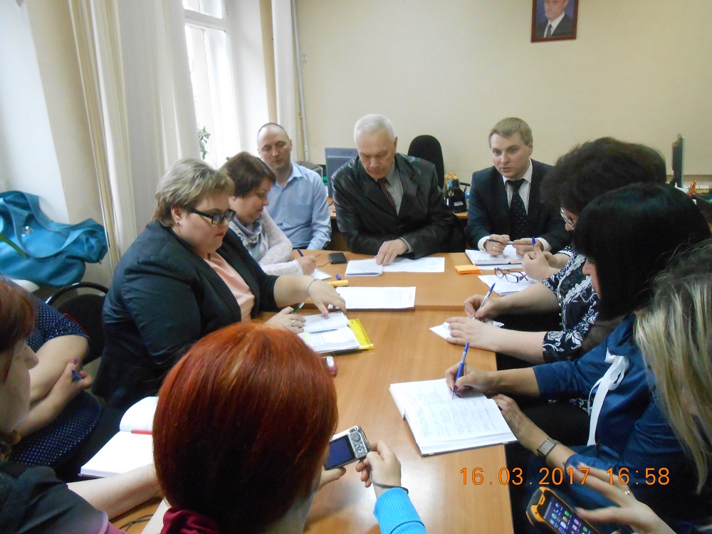 В префектуре Октябрьского района прошло совещание с председателями ТОС