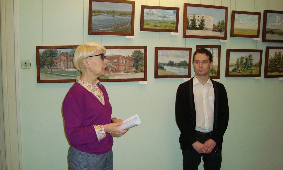 В Рязани открылась выставка работ преподавателя ДШИ №9