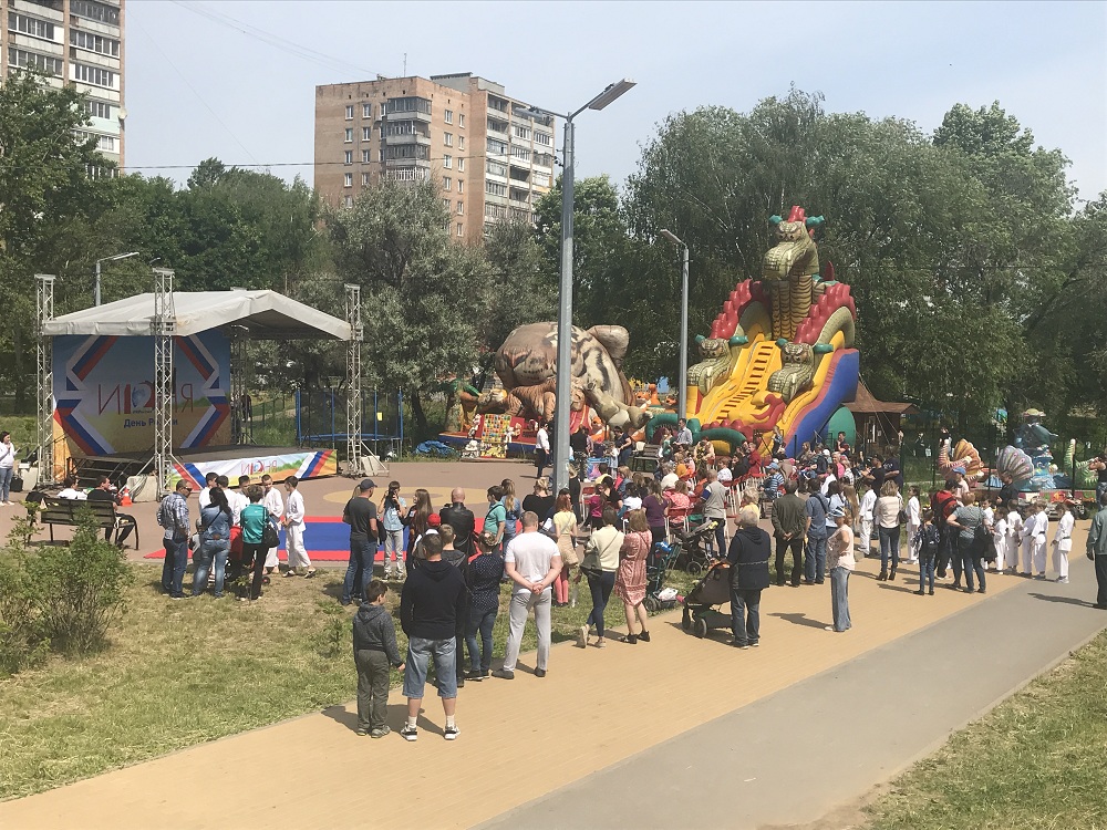 В Октябрьском районе в рамках празднования Дня России прошел фестиваль спорта «Евпатий Коловрат»