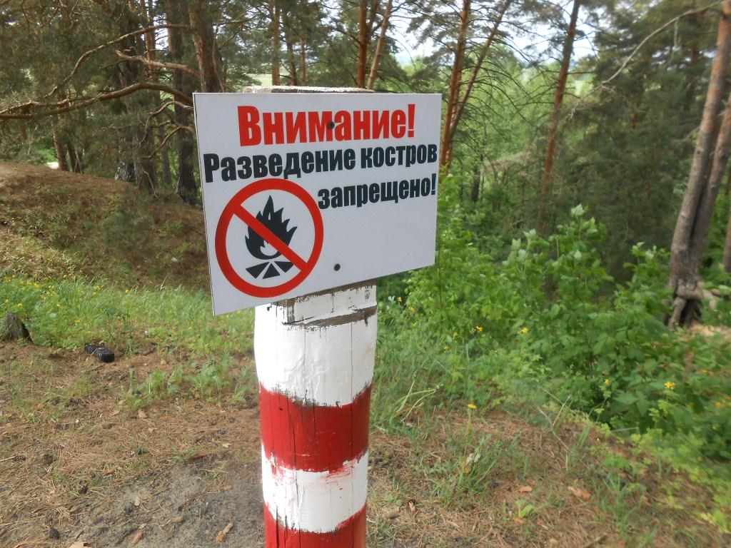 В Солотче установили дополнительные предупреждающие аншлаги        05.06.2017