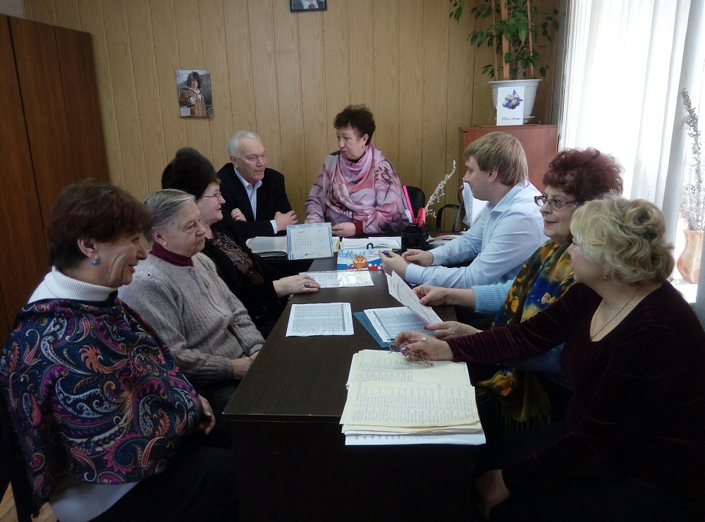 Состоялось первое в 2018 году заседание Совета ветеранов Октябрьского района