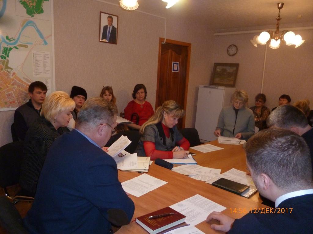 Состоялось заседание общественной комиссии по профилактике правонарушений Советского района 13.12.2017