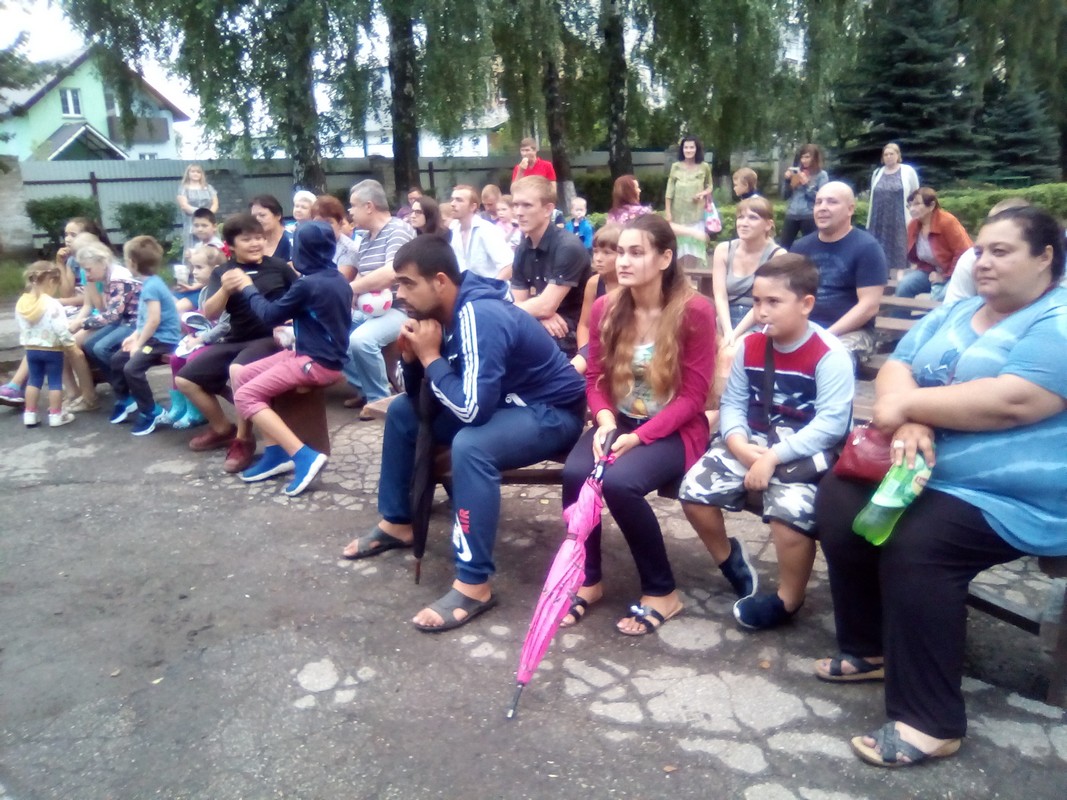 В Московском районе прошло мероприятие «Кино под открытым небом» 23.07.2018