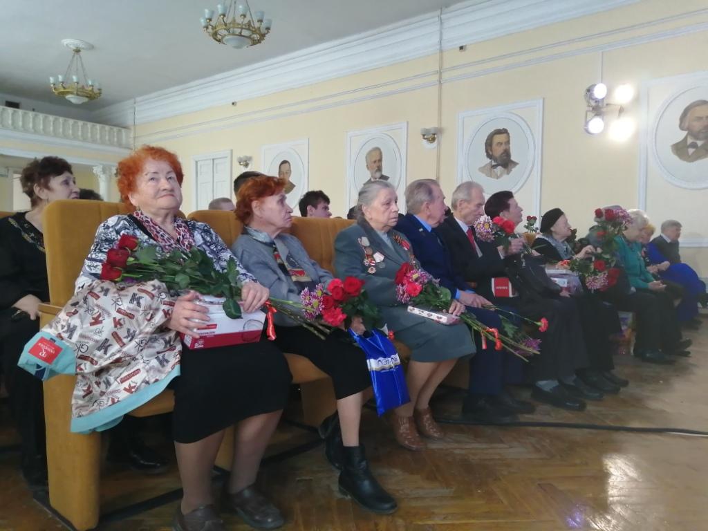 В преддверии празднования 74-летия Великой Победы в Советском районе состоялось мероприятие, посвященное детям войны 19.04.2019