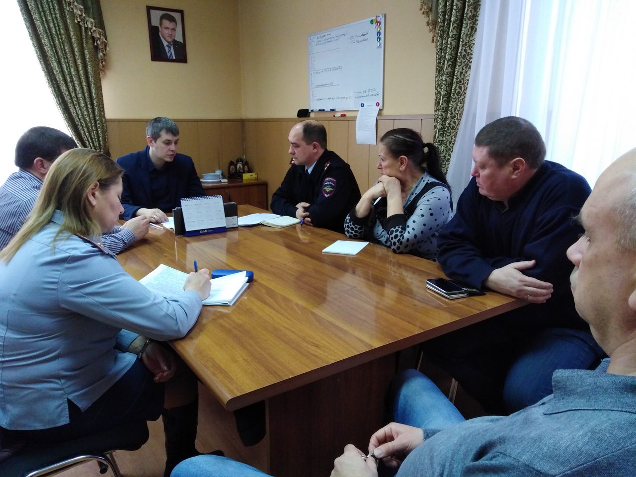 В Московском районе прошло заседание общественной комиссии по профилактике правонарушений 20.03.2019