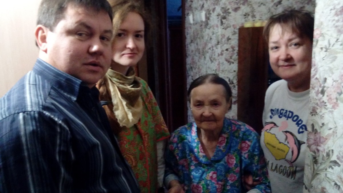 В Московском районе поздравили с 90-летием Бусоргину Клавдию Андреевну 27.12.2016