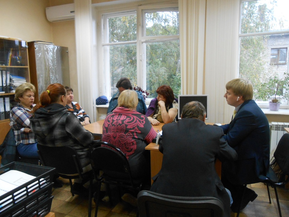 В префектуре Октябрьского района прошло очередное рабочее совещание с активистами комитетов ТОС и председателями ТСЖ