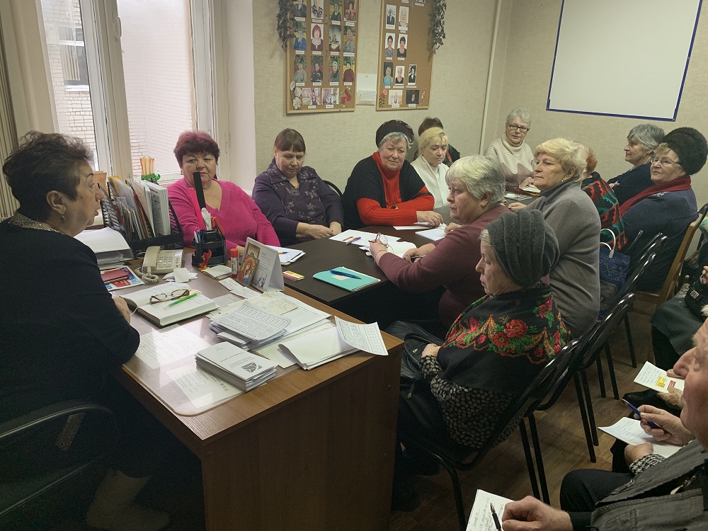 Состоялось заседание Совета ветеранов Октябрьского района