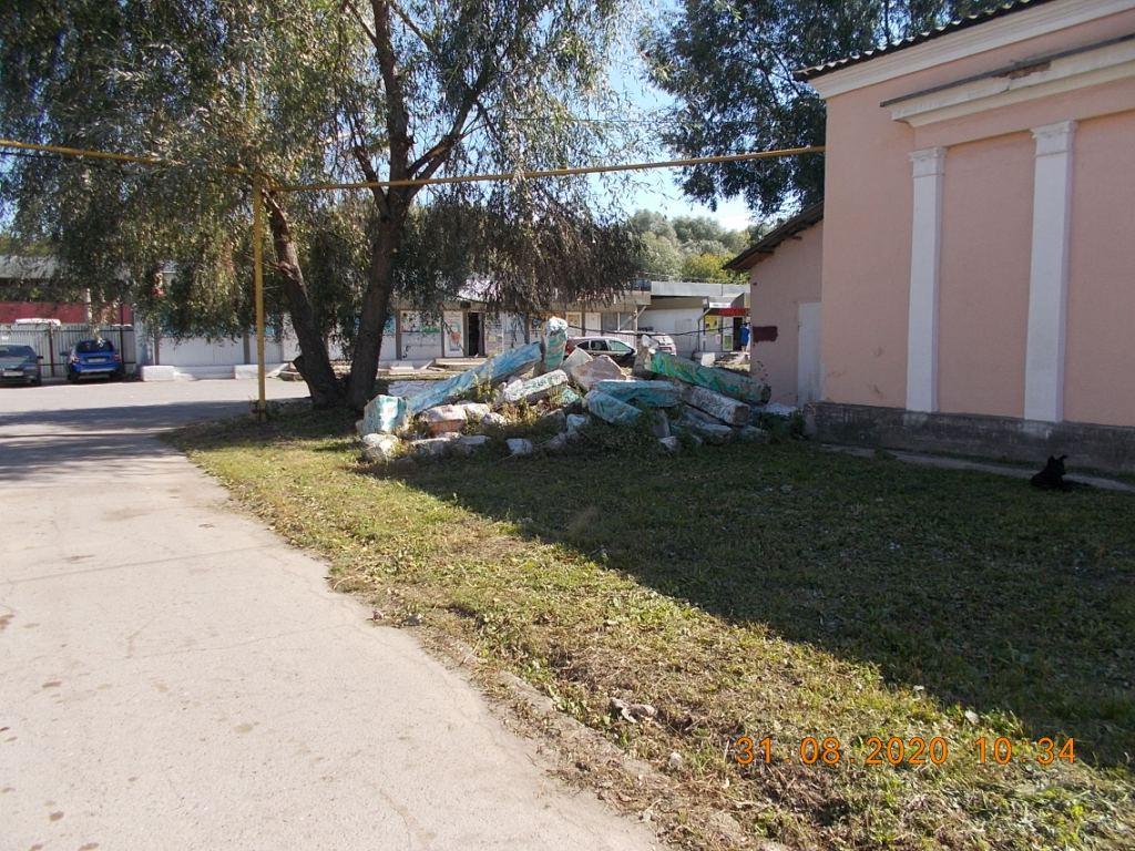 Продолжаются работы по демонтажу брошенных вещей на территории г. Рязани 25.11.2020
