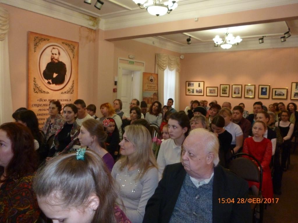В музее-усадьбе академика И.П. Павлова состоялся музыкальный вечер 02.03.2017