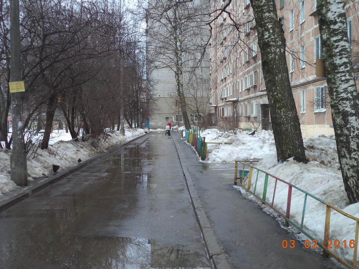 В Московском районе выявлены нарушения в содержании дворовых территорий 03.02.2016