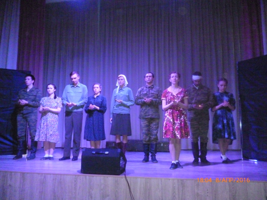 Жителям Советского района представлен спектакль, посвященный событиям Великой Отечественной войны