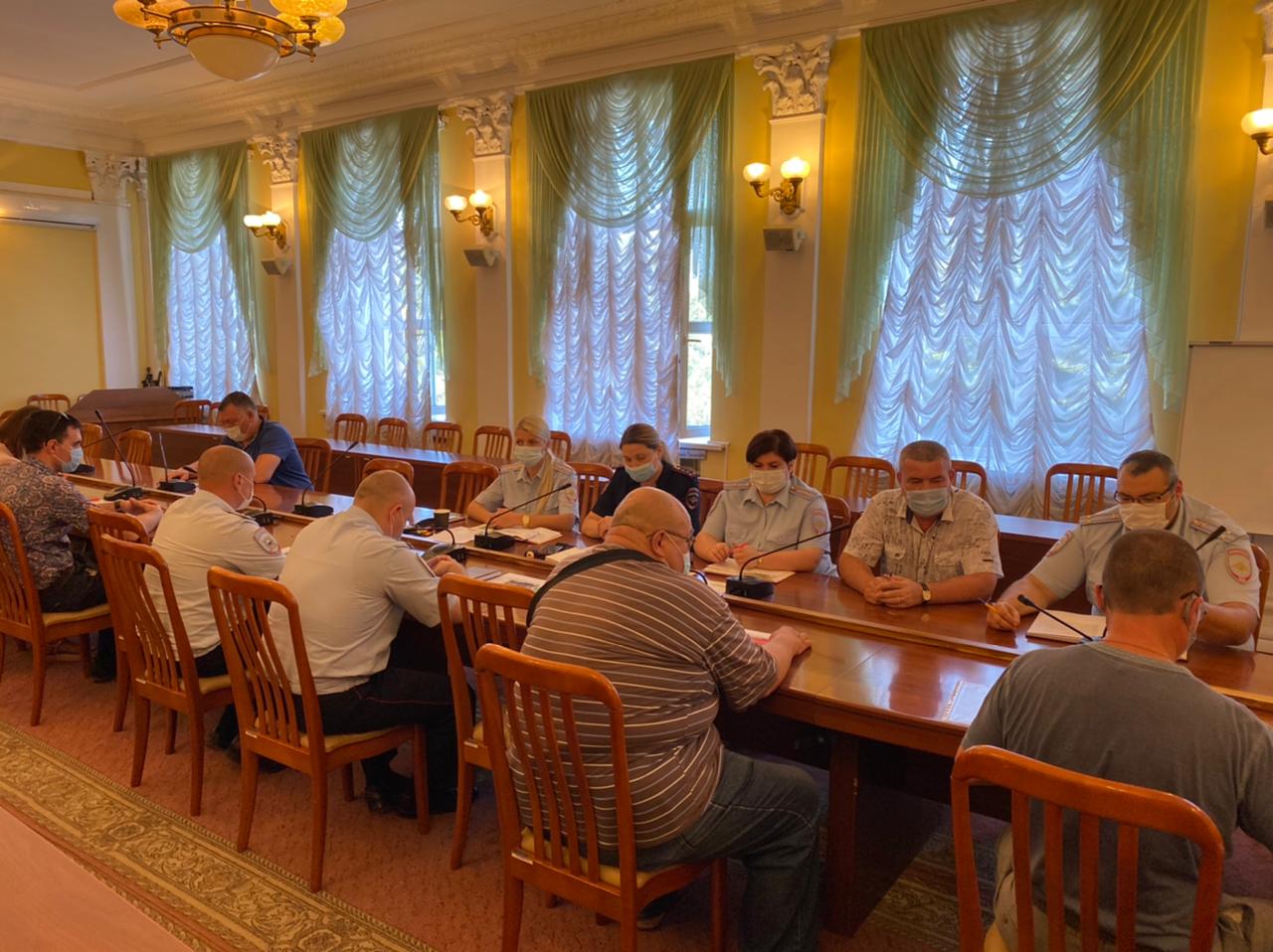 В администрации города Рязани проведено совещание штаба Народной дружины 14.07.2021