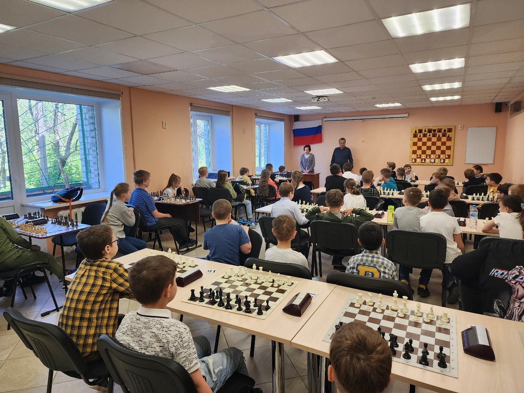 В Московском районе прошел шахматный турнир, посвященный Дню защиты детей. 02.06.2023