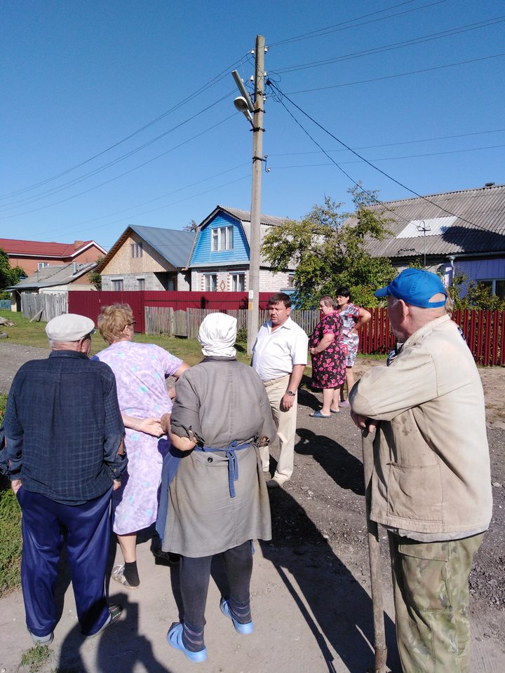 В поселке Дягилево прошла встреча с жителями 11.09.2019