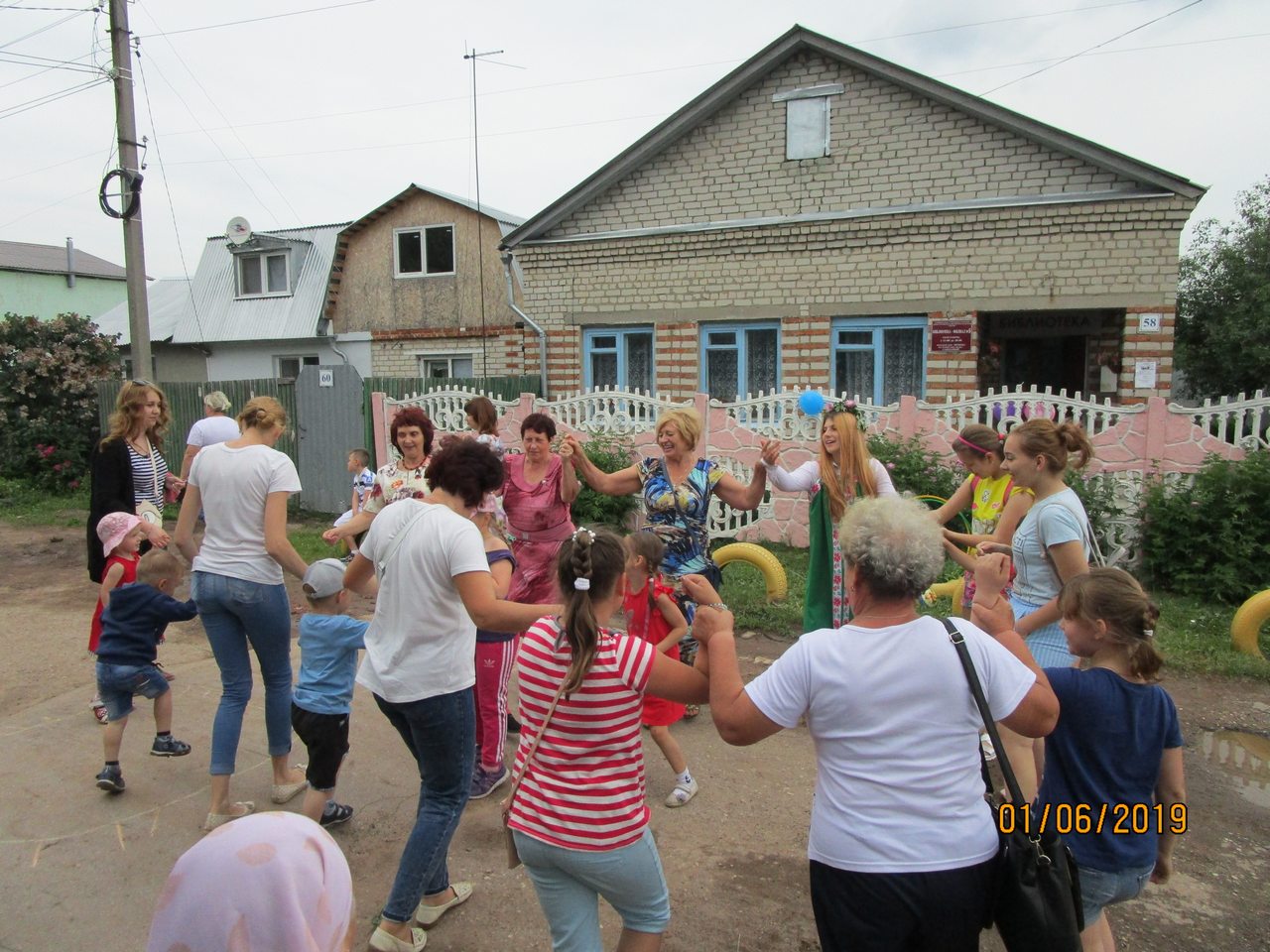 В поселке Дягилево состоялся традиционный праздник «Планета детства» 04.06.2019