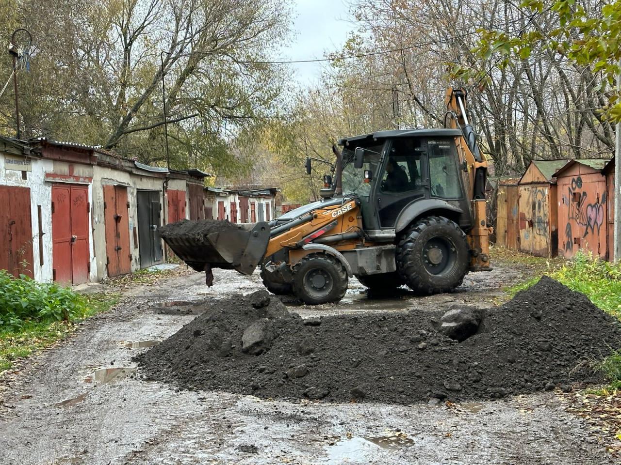Проведены работы по отсыпке дороги на улице Михайловские Выселки и СНТ «Керамик-2»
