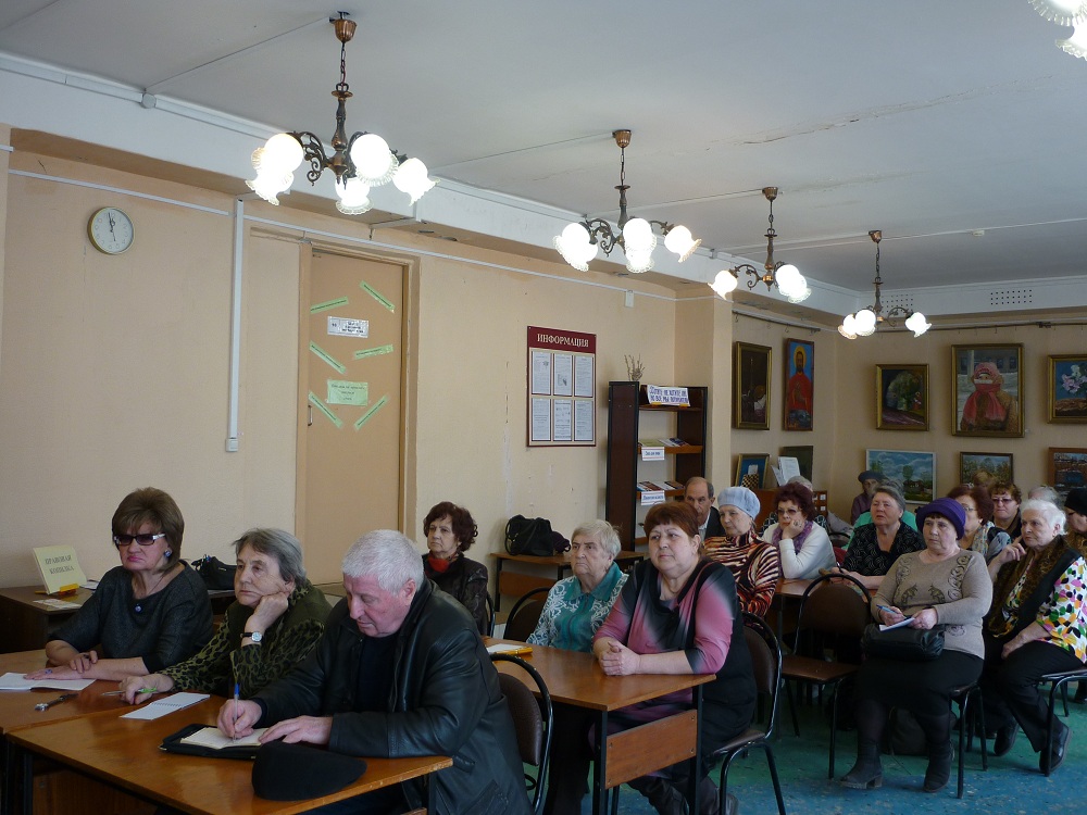 В Октябрьском районе состоялось заседание Совета ветеранов