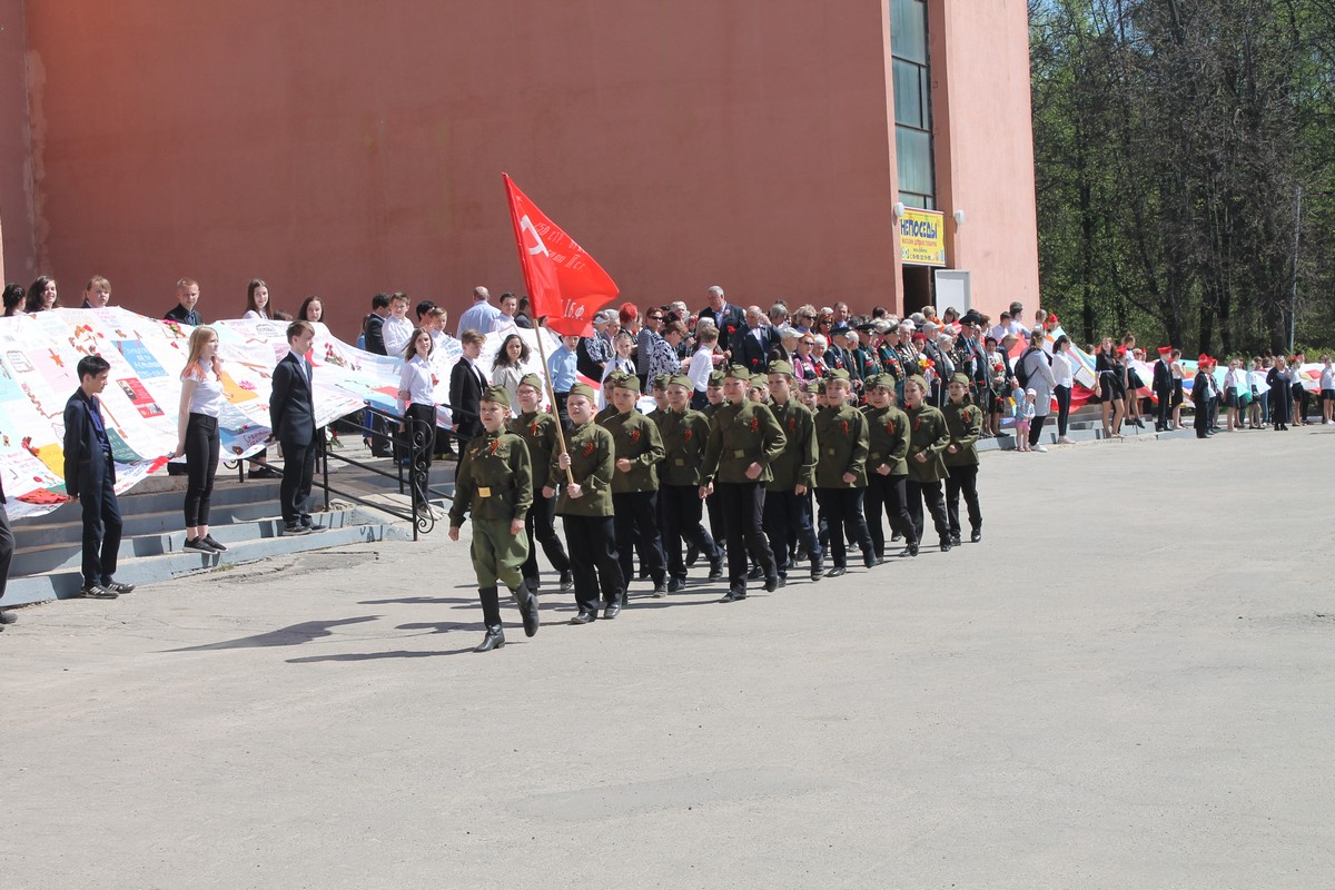 Проведено праздничное мероприятие, посвященное 73-й годовщине Победы в Великой Отечественной Войне 07.05.2018