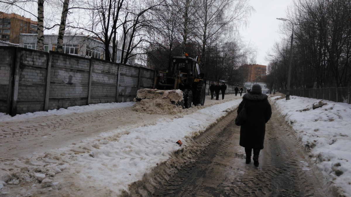 Об организации работ по расчистке территорий от снега  13.02.2019
