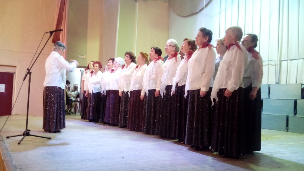 В Московском районе состоялся праздничный концерт для тружеников тыла, посвященный Дню Победы 04.05.2017