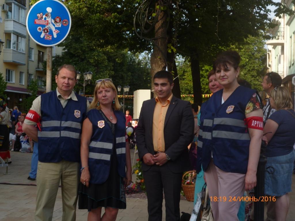 Народные дружинники Советского района встретились с представителями молодежной администрации 27.06.2016