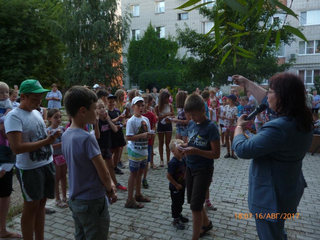 На Касимовском шоссе состоялся праздник двора «Посиделки» 18.08.2017
