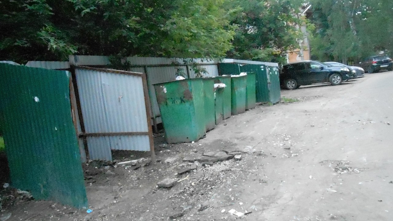 В Октябрьском районе произведен вывоз несанкционированной свалки