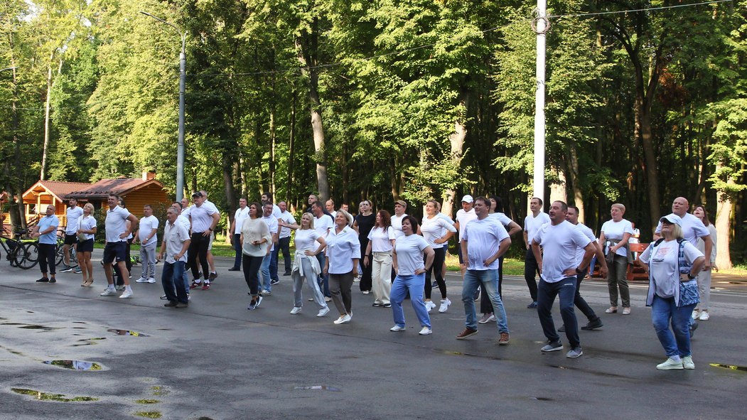 В рязанском Лесопарке состоялись мероприятия, посвященные празднованию Всероссийского дня физкультурника