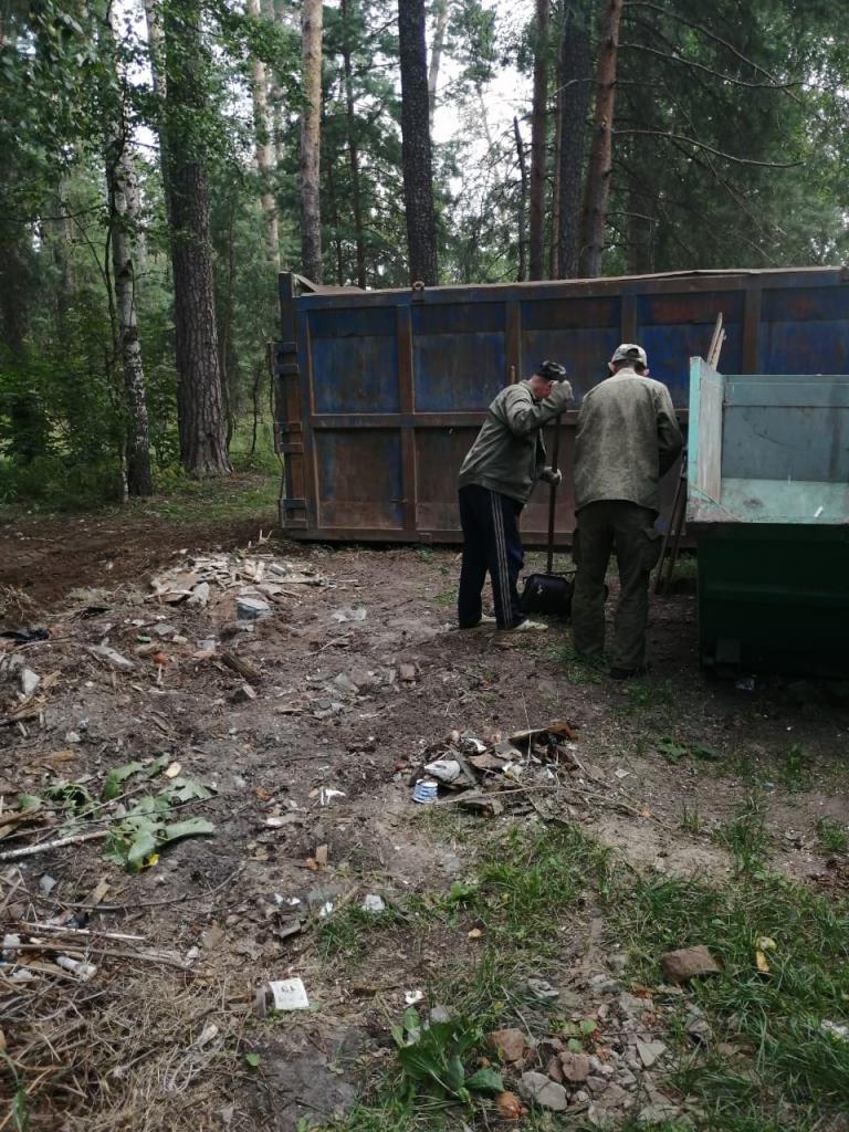 В Солотче продолжаются работы по благоустройству территории 29.07.2020